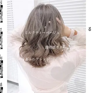 ミディアム カラー パーマ ヘアアレンジ メンズ キッズ 🪞モテ髪/トレンド 銀座DISCO🪞のヘアスタイル