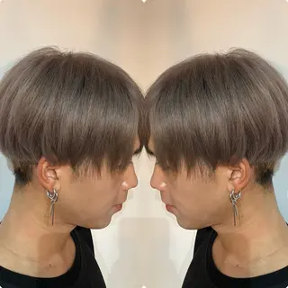 ショート 👑曲がる縮毛矯正 /パーマ👑ショウのヘアスタイル