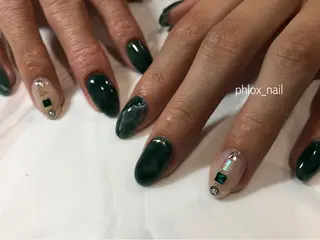 ネイル s/w ＿shokoのネイルデザイン