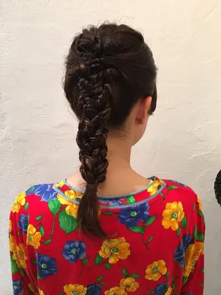 ロング カラー BRUNTJET所属・MAEDA MADOKAのヘアスタイル