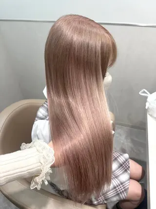 ロング カラー 韓国ヘア/エクステ/ Maiのヘアスタイル