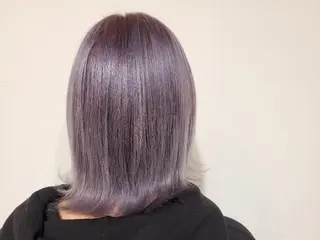 セミロング カラー パ ルのヘアスタイル