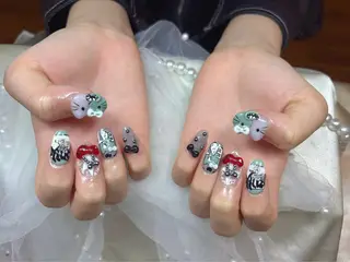 ネイル リセス 高田馬場のネイルデザイン