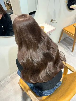 カラー roka所属・ayaka♡ 柔らかカラーのヘアスタイル