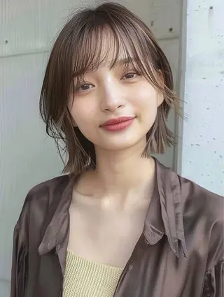 ショート カラー 新 心寧のヘアスタイル