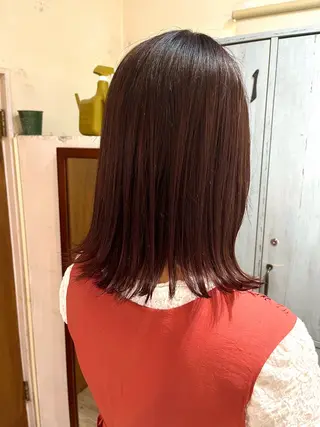 ミディアム カラー 横浜駅/ツヤ髪美容師 吉田のヘアスタイル