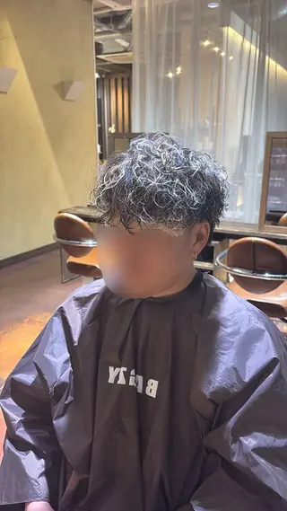 パーマ メンズ bagzy八幡店所属・都竹 由里子のヘアスタイル