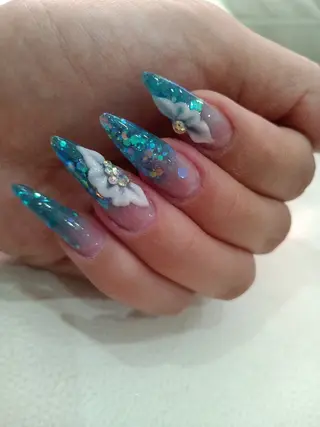 ネイル Wisteria Nail_Yukieのネイルデザイン