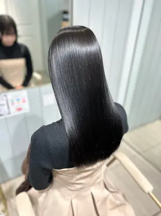 セミロング ナカオ/美髪縮毛矯正 /ボブ/メンズカットのヘアスタイル