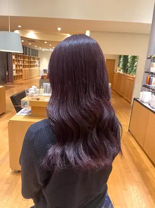 カラー 梶原 美保のヘアスタイル