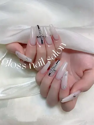 ネイル Gloss nail 💅mihoのネイルデザイン