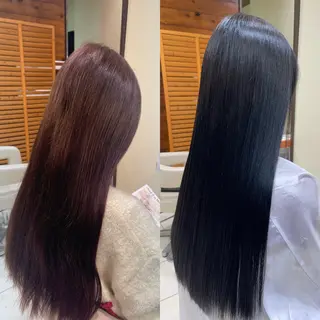 ロング カネヒラ リョウスケのヘアスタイル