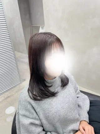 ミディアム ent所属・黒田 夢実(ent)のヘアスタイル