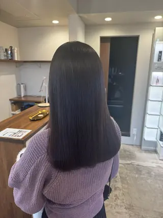 ロング EFFACE鴻巣 2号店  中山柚香のヘアスタイル