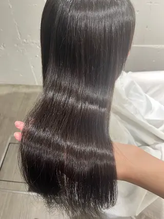 ロング ONDO所属・梅田酸性縮毛矯正/ 韓国ヘア/ユナ🩰のヘアスタイル
