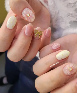 ネイル 3dパーツ/流行り 👧shushu❤️のネイルデザイン