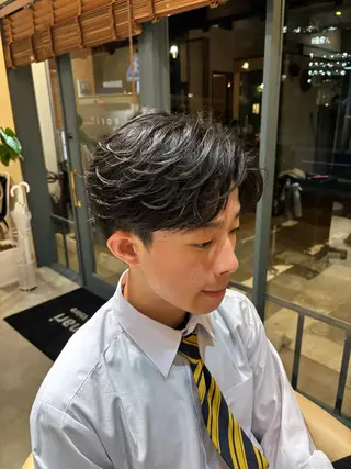 ショート メンズ 鹿児島 TSUBASAのヘアスタイル