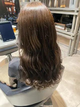 ミディアム カラー Dxxxx III所属・女性目線の大人 メンズ*Ayakaのヘアスタイル