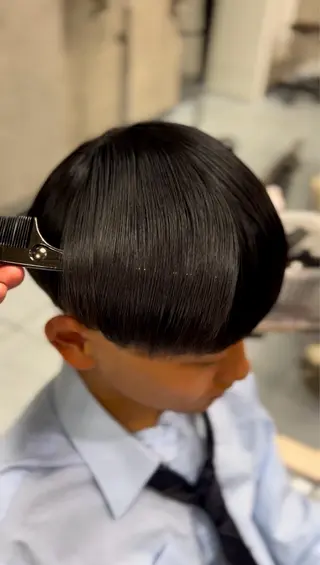 ショート パーマ メンズ 🔮メンズ縮毛矯正 毛流れパーマ💎竹永のヘアスタイル