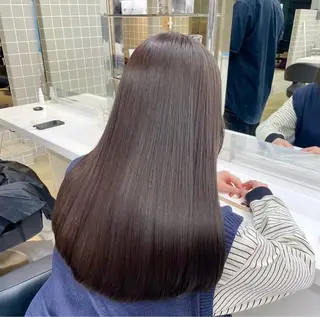 カラー 🤍レイヤーカット/ ベージュヘア🤍のヘアスタイル