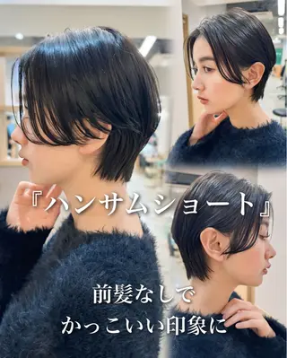 ショート 似合わせのプロ🌿 ショート/銀座/れんのヘアスタイル