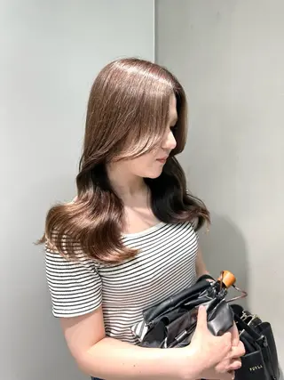 セミロング カラー パーマ ヘアアレンジ メンズ キッズ 🌟代表 Yuito🌟のヘアスタイル