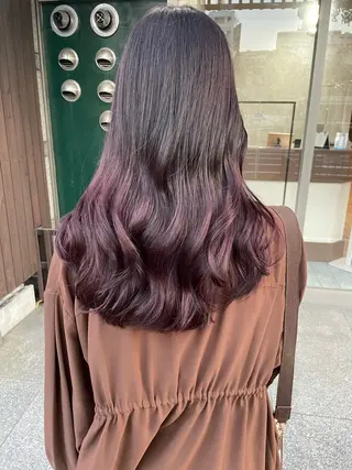 ロング カラー 高橋 みく/ minim 暖色のヘアスタイル