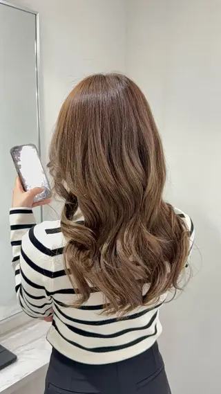 カラー ciera. アオイ🪐✩.*˚のヘアスタイル
