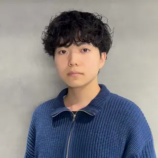 メンズ 🎖️似合わせメンズ パーマ🎖️カネキのヘアスタイル