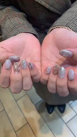 ネイル 平野葵🎀 hair/nailのネイルデザイン