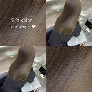 セミロング カラー パーマ L’me  TOKYO by youres所属・《柔らかhair𓍯 》木村美姫のヘアスタイル