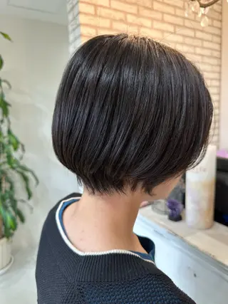 ショート 髪質改善🤍艶カラー 🤍きわこのヘアスタイル