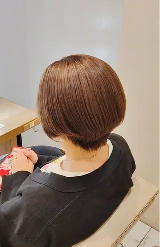 ショート 縮毛矯正💎/ 美髪ストレート🫧のヘアスタイル