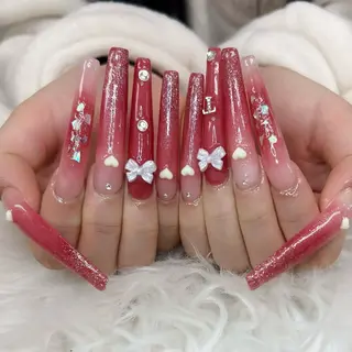 ネイル ANH ゴテゴテネイルのネイルデザイン