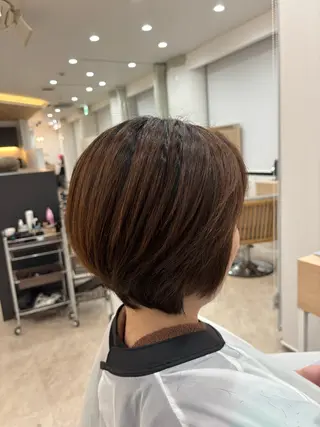 ショート 大瀧 聖也 /パーマ/艶髪カラーのヘアスタイル