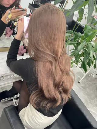 カラー 🖤ROSEL／ KUREA🖤のヘアスタイル