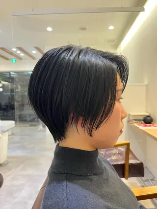 ショート カラー BLENDby happiness所属・KAORU/絹髪 /髪質改善/奈良のヘアスタイル