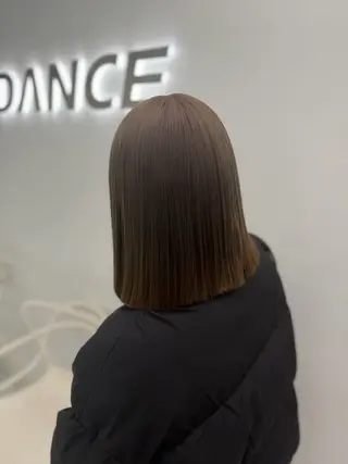 カラー 透ける透明感カラー 🤍anju🎀のヘアスタイル