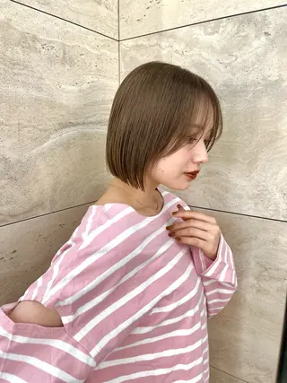 ミディアム 似合わせショート🫧 ボブ特化✨村松優斗のヘアスタイル