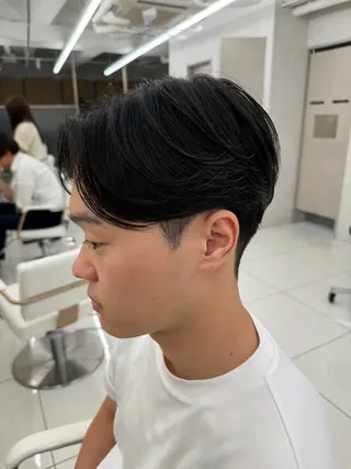 ショート パーマ メンズ 【メンズ縮毛矯正】 田中秀斗のヘアスタイル