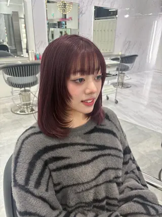 ミディアム Parve Mix/ 平 奈果🎀のヘアスタイル