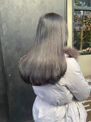 カラー 竹内 春奈のヘアスタイル