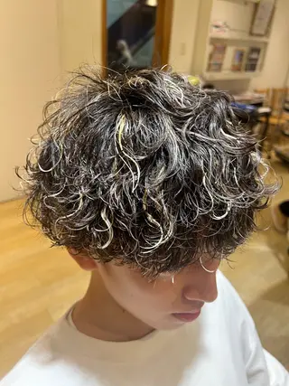 ショート カラー メンズ 新宿メンズ人気No1 仙頭 由範のヘアスタイル