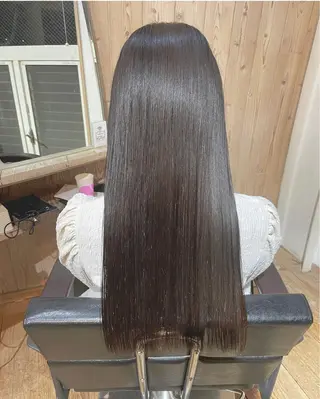 ロング パーマ 髪質改善 水野のヘアスタイル