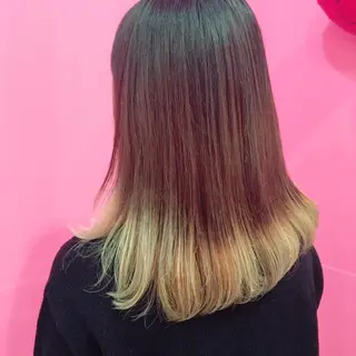 セミロング カラー LiNA🌿藤原 茉莉花のマツエク・マツパデザイン