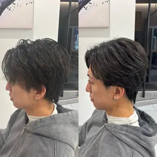 メンズ メンズ特化韓国風 パーマスタイル/りんのヘアスタイル