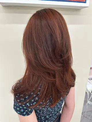 ロング hiyori🎀/艶 カラー/レイヤーのヘアスタイル