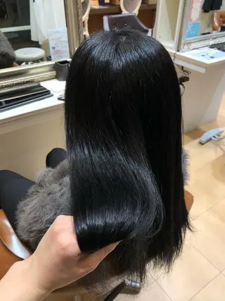 ロング カラー 今中 紗英のヘアスタイル
