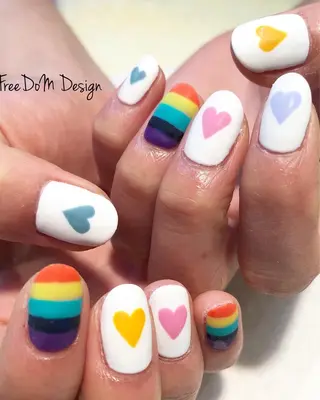 ネイル ＦreeDoＭ   Design所属・W KUMIのネイルデザイン