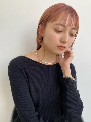 カラー 伊藤 由季 603号室のヘアスタイル